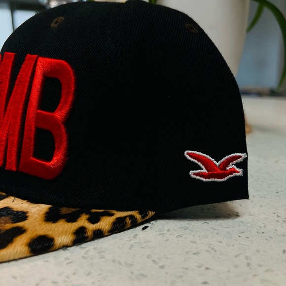 RED/CHEETAH PRINT YMCMB OFFICIAL SNAPBACK - Picture 5 of 5